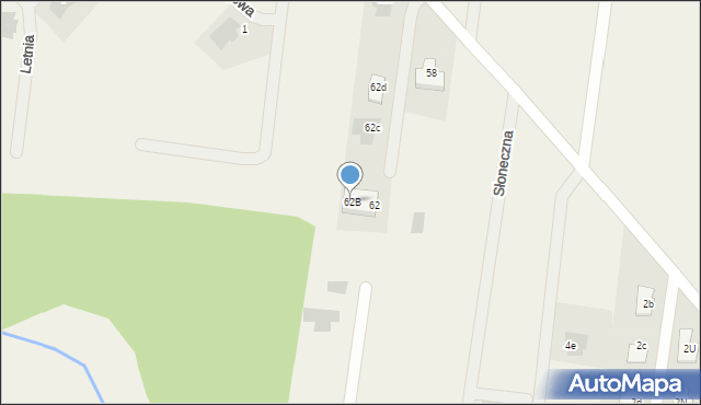 Halickie, Halickie, 62B, mapa Halickie
