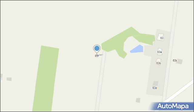 Halickie, Halickie, 65f, mapa Halickie