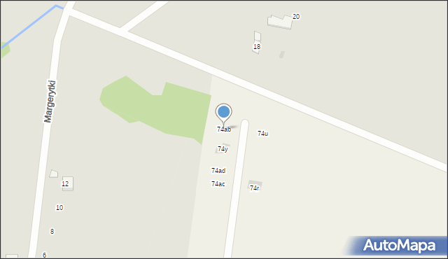 Halickie, Halickie, 74ab, mapa Halickie