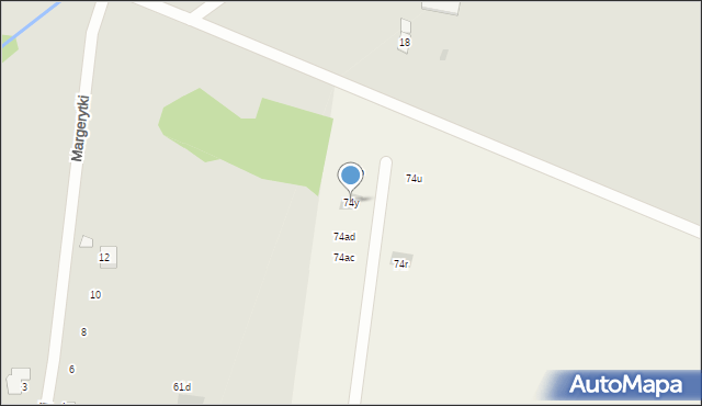 Halickie, Halickie, 74y, mapa Halickie