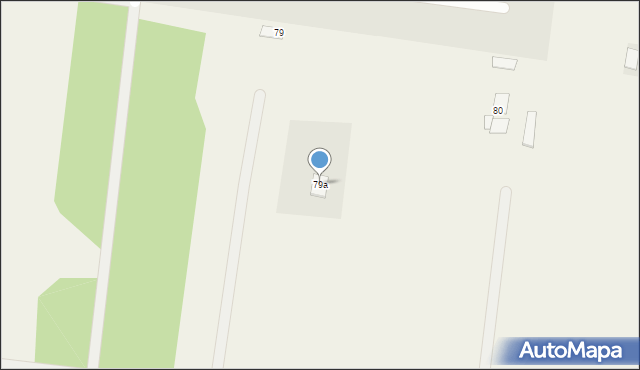Halickie, Halickie, 79a, mapa Halickie