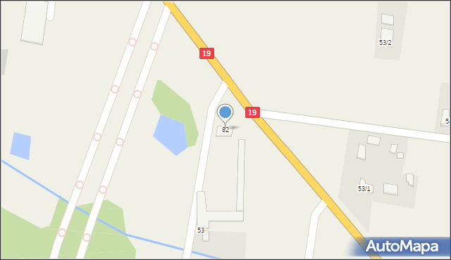 Halickie, Halickie, 82, mapa Halickie