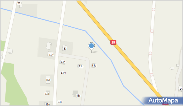 Halickie, Halickie, 83aa, mapa Halickie
