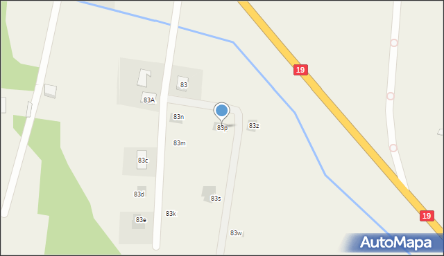 Halickie, Halickie, 83p, mapa Halickie