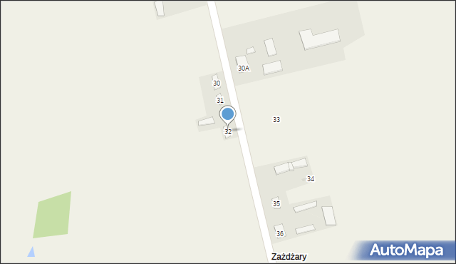 Haliczany, Haliczany, 32, mapa Haliczany