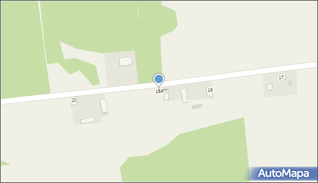Halinin, Halinin, 18A, mapa Halinin