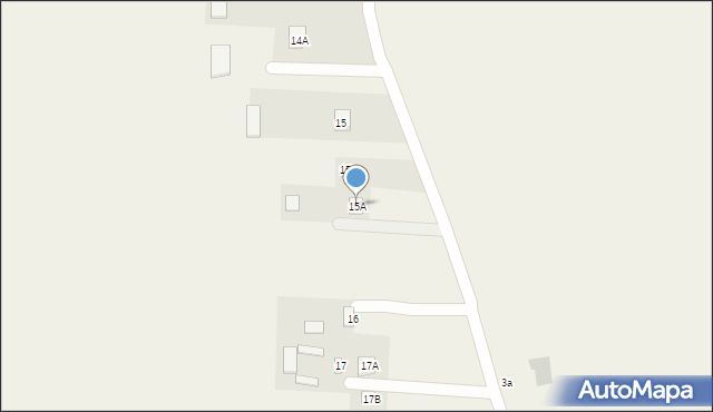 Halinówka, Halinówka, 15A, mapa Halinówka