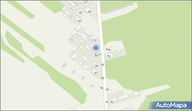 Hamernia, Hamernia, 54, mapa Hamernia