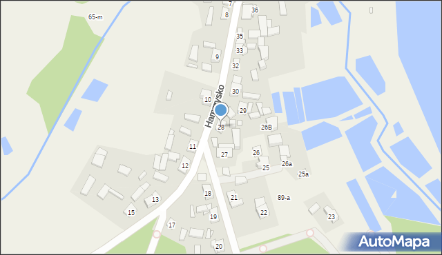 Hamrzysko, Hamrzysko, 28, mapa Hamrzysko