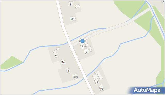 Hańczowa, Hańczowa, 2, mapa Hańczowa