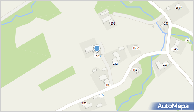 Handzlówka, Handzlówka, 152B, mapa Handzlówka
