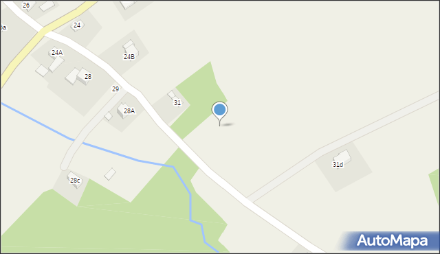 Handzlówka, Handzlówka, 31b, mapa Handzlówka