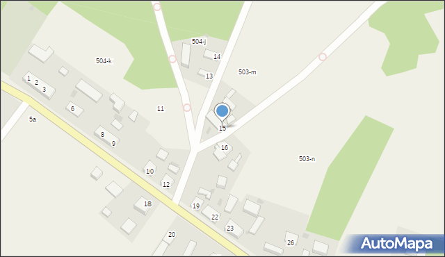 Hanki, Hanki, 15, mapa Hanki