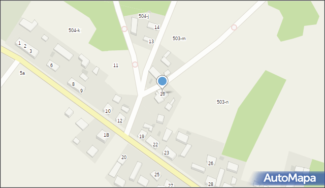 Hanki, Hanki, 16, mapa Hanki