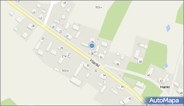 Hanki, Hanki, 29, mapa Hanki