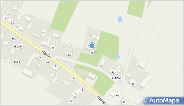 Hanki, Hanki, 38, mapa Hanki