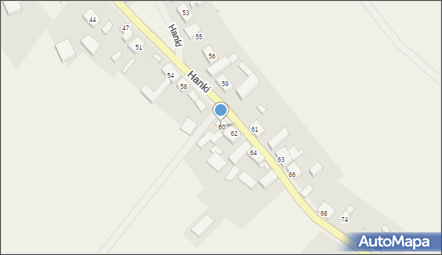 Hanki, Hanki, 60, mapa Hanki