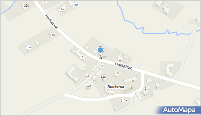 Harkabuz, Harkabuz, 14, mapa Harkabuz