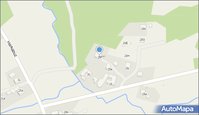 Harkabuz, Harkabuz, 29f, mapa Harkabuz