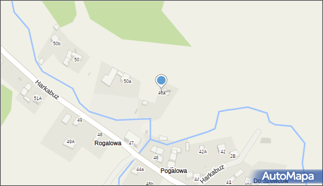 Harkabuz, Harkabuz, 46a, mapa Harkabuz
