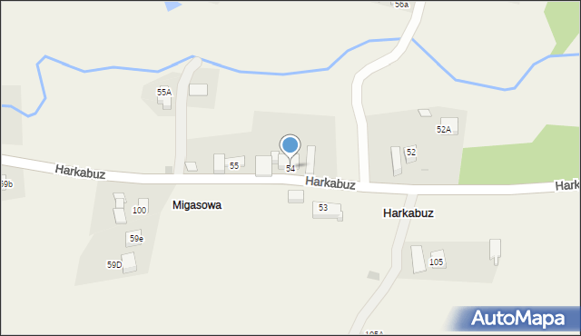 Harkabuz, Harkabuz, 54, mapa Harkabuz