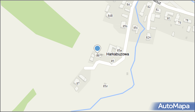 Harkabuz, Harkabuz, 86, mapa Harkabuz