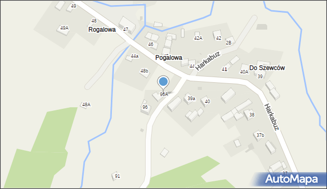 Harkabuz, Harkabuz, 96A, mapa Harkabuz