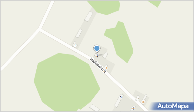 Harkawicze, Harkawicze, 2, mapa Harkawicze