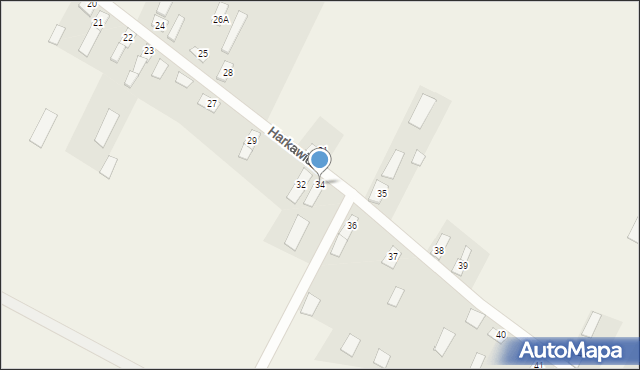Harkawicze, Harkawicze, 34, mapa Harkawicze