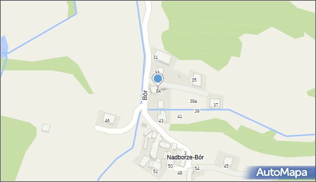 Harklowa, Harklowa, 3A, mapa Harklowa