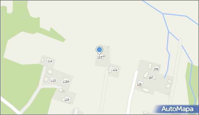 Harklowa, Harklowa, 113, mapa Harklowa