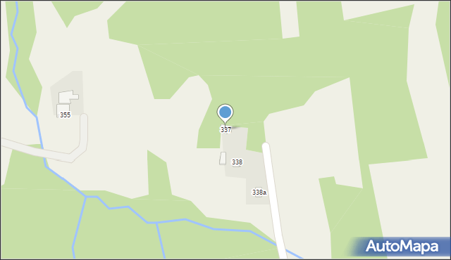 Harklowa, Harklowa, 337, mapa Harklowa