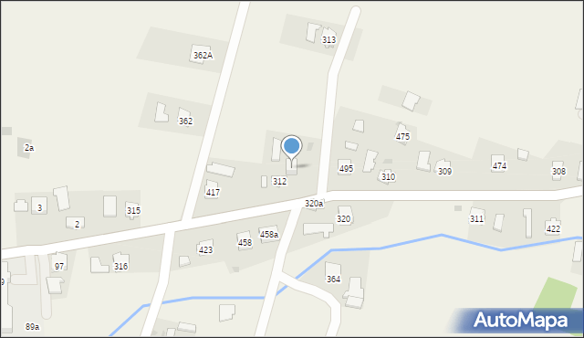 Harklowa, Harklowa, 403, mapa Harklowa