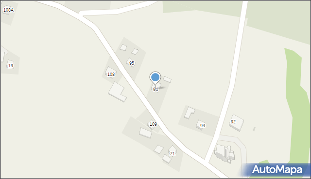 Harklowa, Harklowa, 94, mapa Harklowa