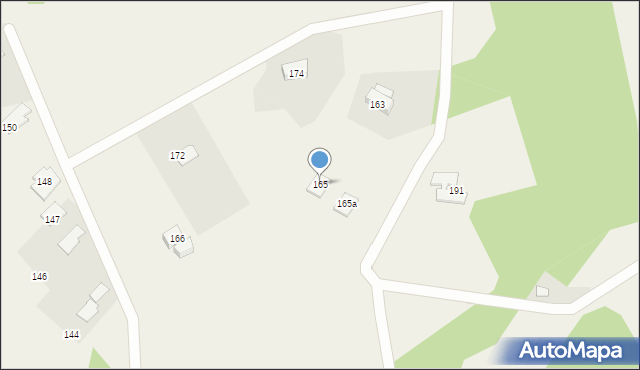 Harsz, Harsz, 165, mapa Harsz