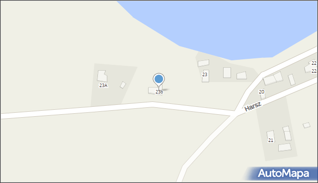 Harsz, Harsz, 23b, mapa Harsz