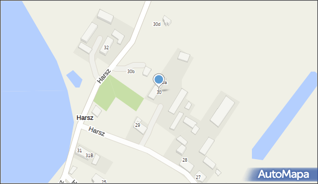 Harsz, Harsz, 30, mapa Harsz