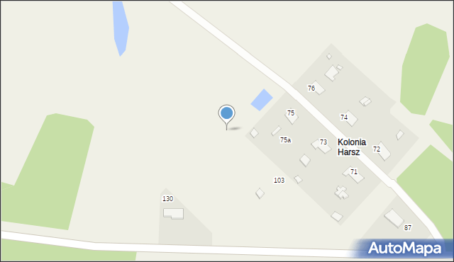 Harsz, Harsz, 75f, mapa Harsz