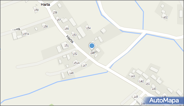 Harta, Harta, 148, mapa Harta