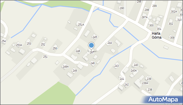 Harta, Harta, 247, mapa Harta