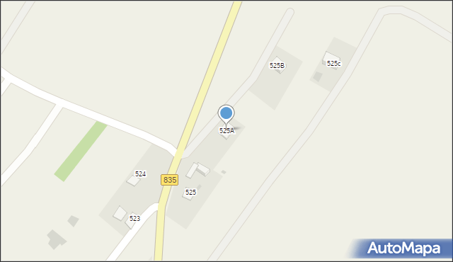 Harta, Harta, 525A, mapa Harta