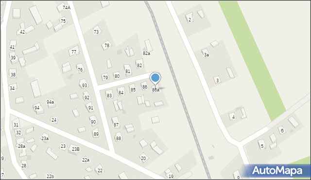 Hartowiec, Hartowiec, 86a, mapa Hartowiec