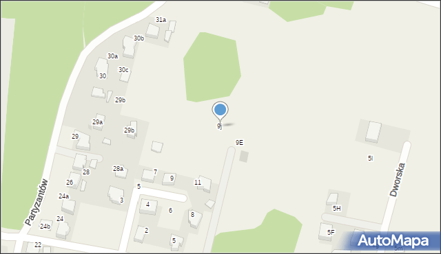Klucze, Hardego, 9j, mapa Klucze