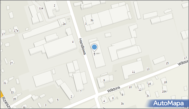 Kolbuszowa, Handlowa, 5, mapa Kolbuszowa