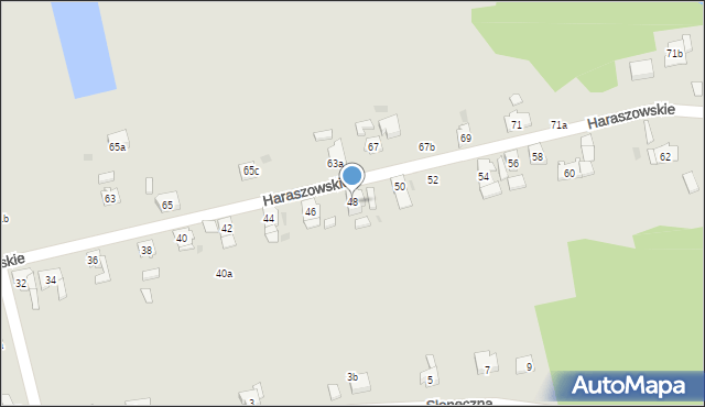 Kolonowskie, Haraszowskie, 48, mapa Kolonowskie