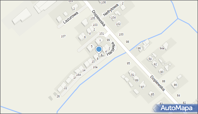 Konarzewo, Hartlieba Stanisława, ks., 6A, mapa Konarzewo