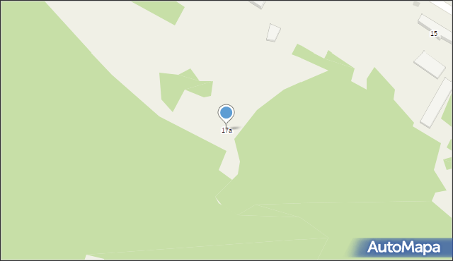 Krzywopłoty, Hardego, 17a, mapa Krzywopłoty
