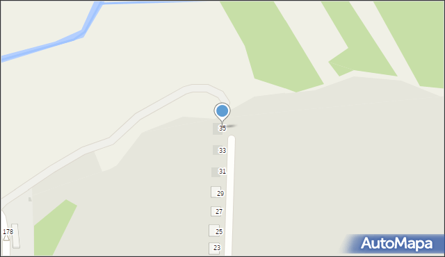 Lubaczów, Hallera Józefa, gen., 35, mapa Lubaczów