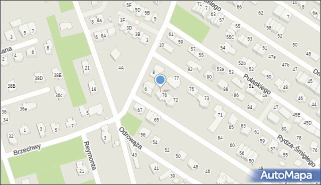 Marki, Hallera Józefa, gen., 78, mapa Marki