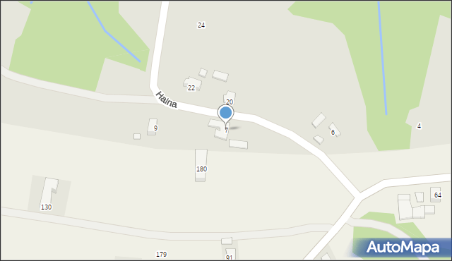 Nowy Sącz, Halna, 7, mapa Nowego Sącza